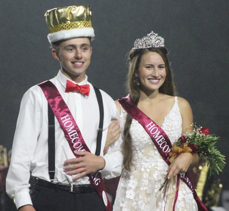 2018 Homecoming king and queen