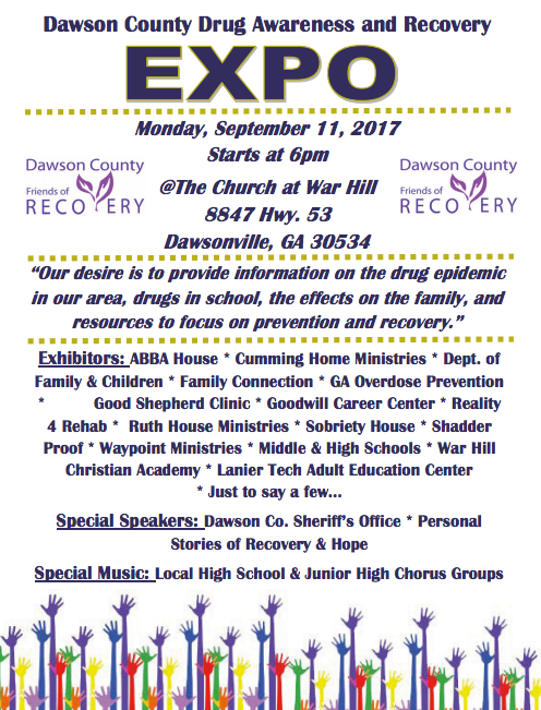 Friends of Recovery expo